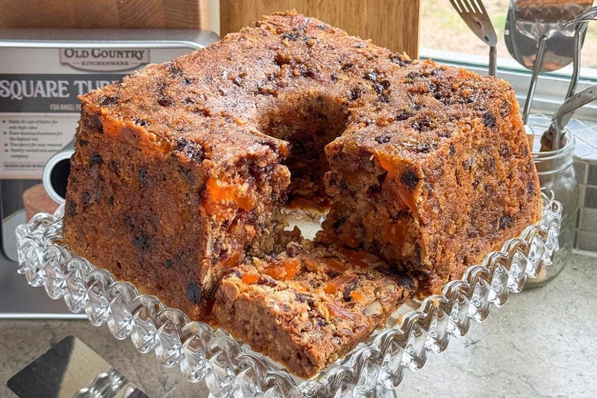Orange Slice Cake (adapted from a 1960s recipe)