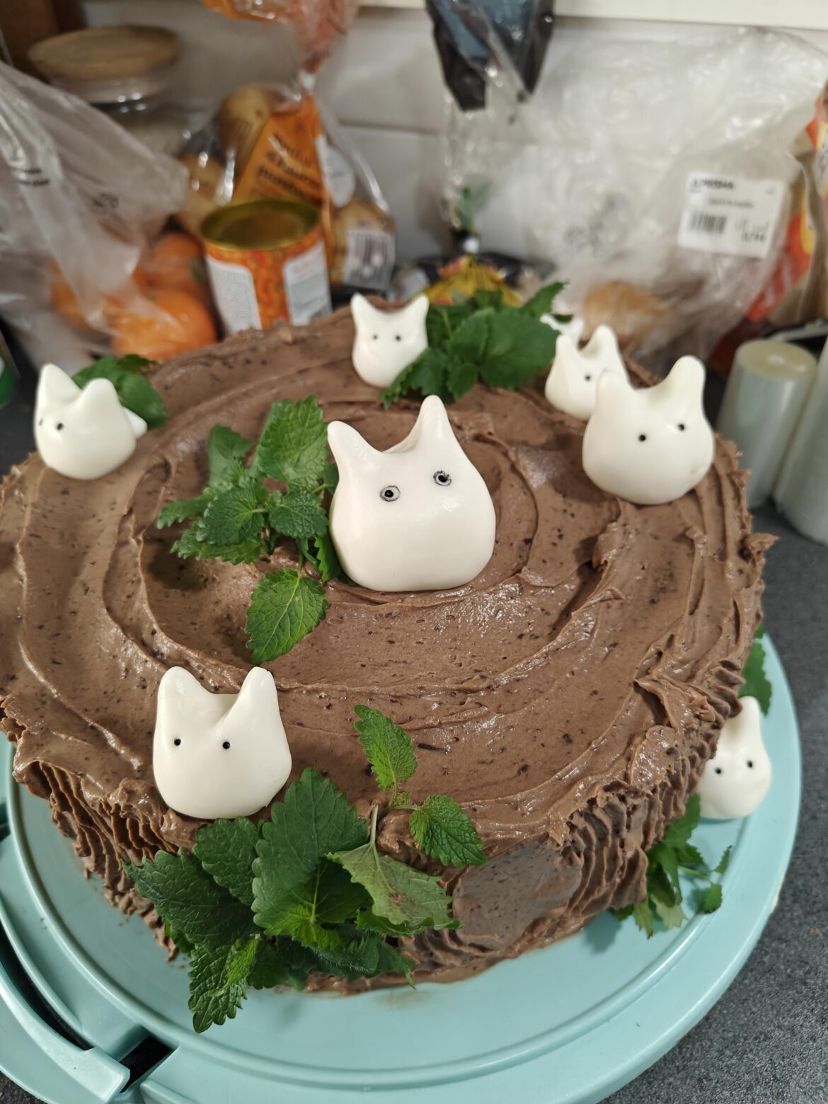 Totoro cake!