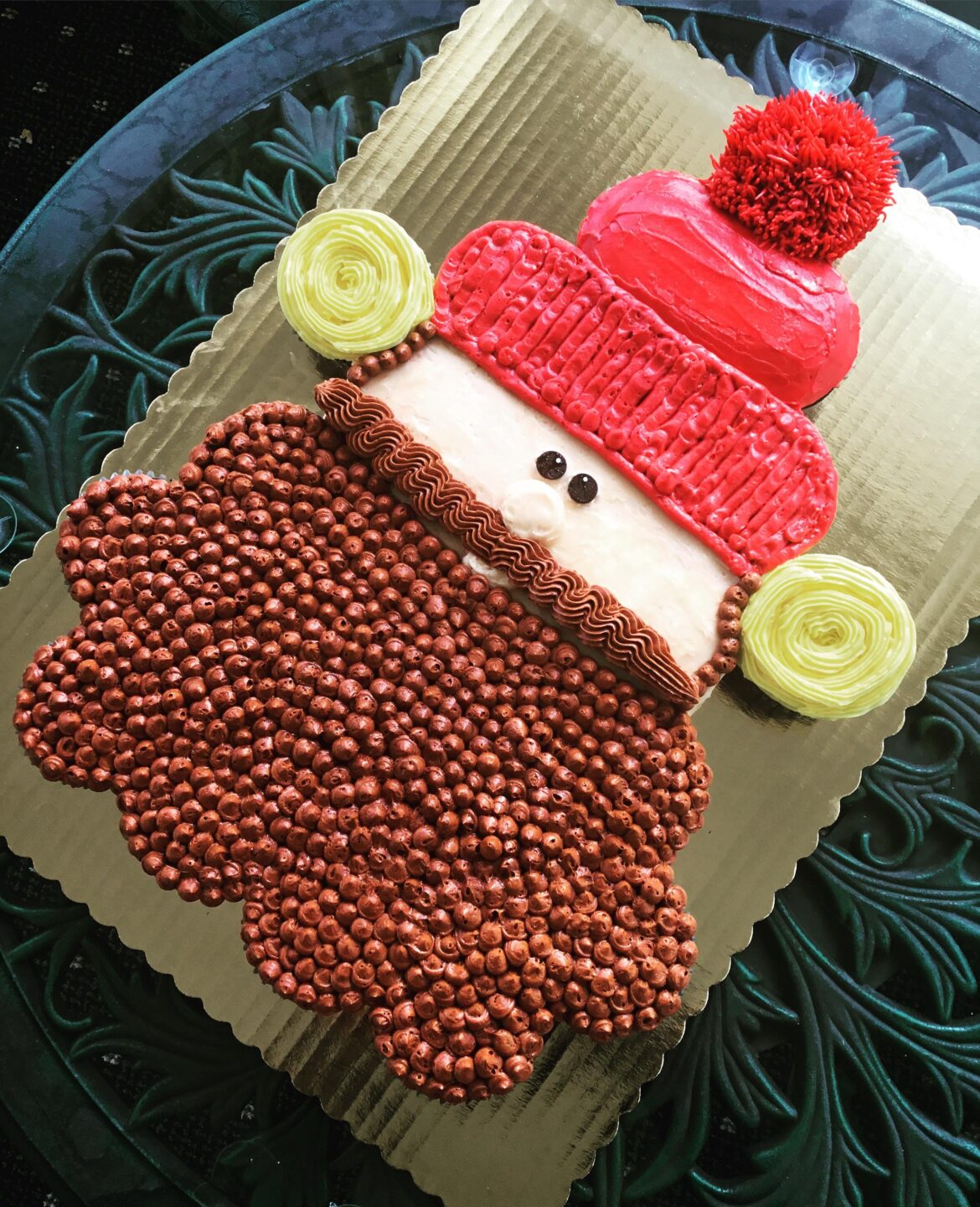 Yukon Cornelius Pull-Apart Cupcake Cake