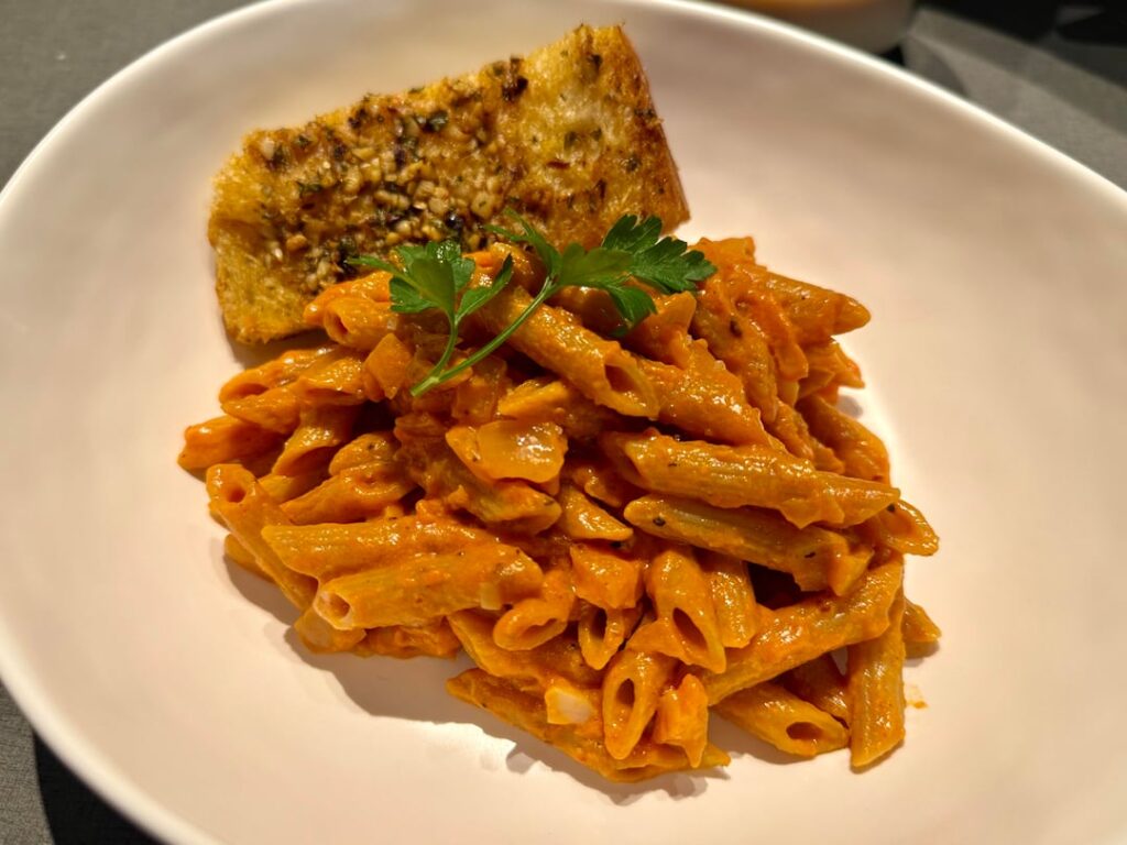 Penne with vodka sauce!