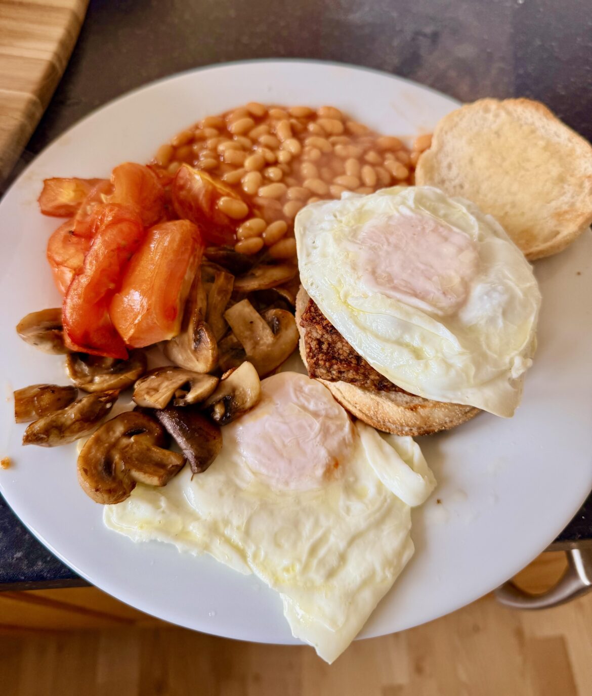 No apologies- my breakfast