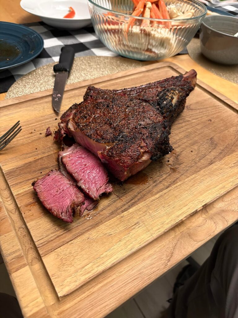 Couple of tomahawks from the holidays