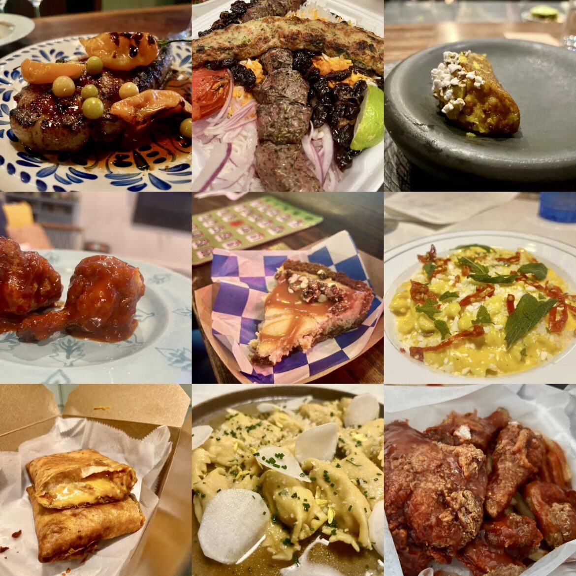 9 Things That I Ate in October That I Very Much Enjoyed and Also Remembered to Take a Picture Of (Left to Right, Top to bottom)(Not a Ranking):