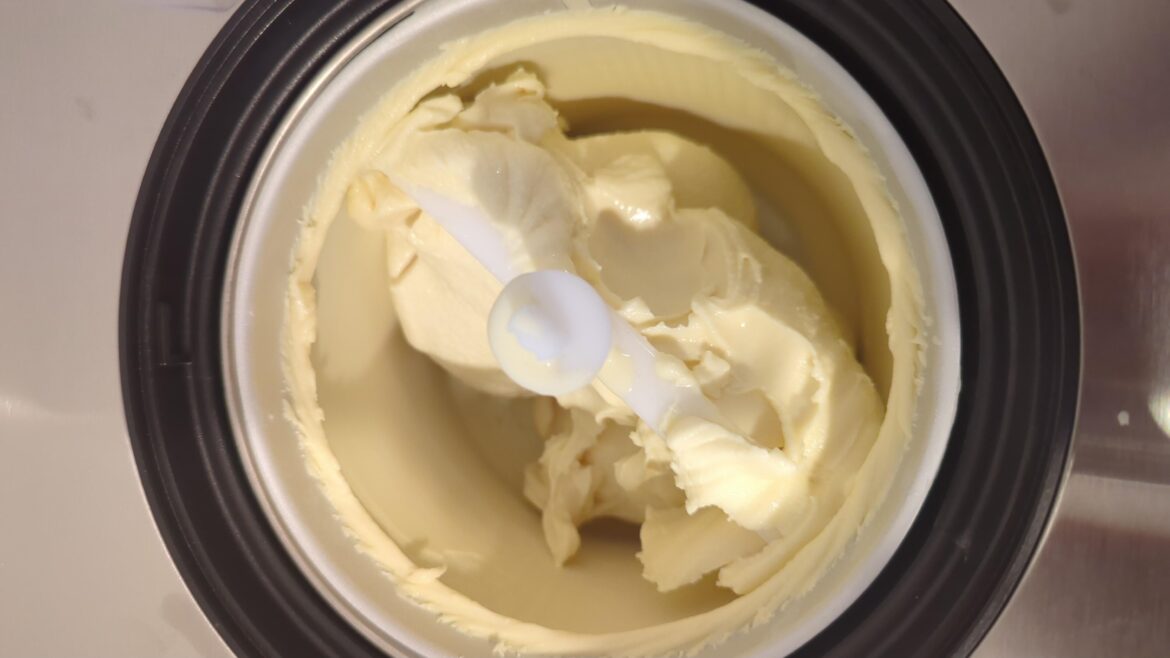 My first batch of ice cream! New hobby: unlocked