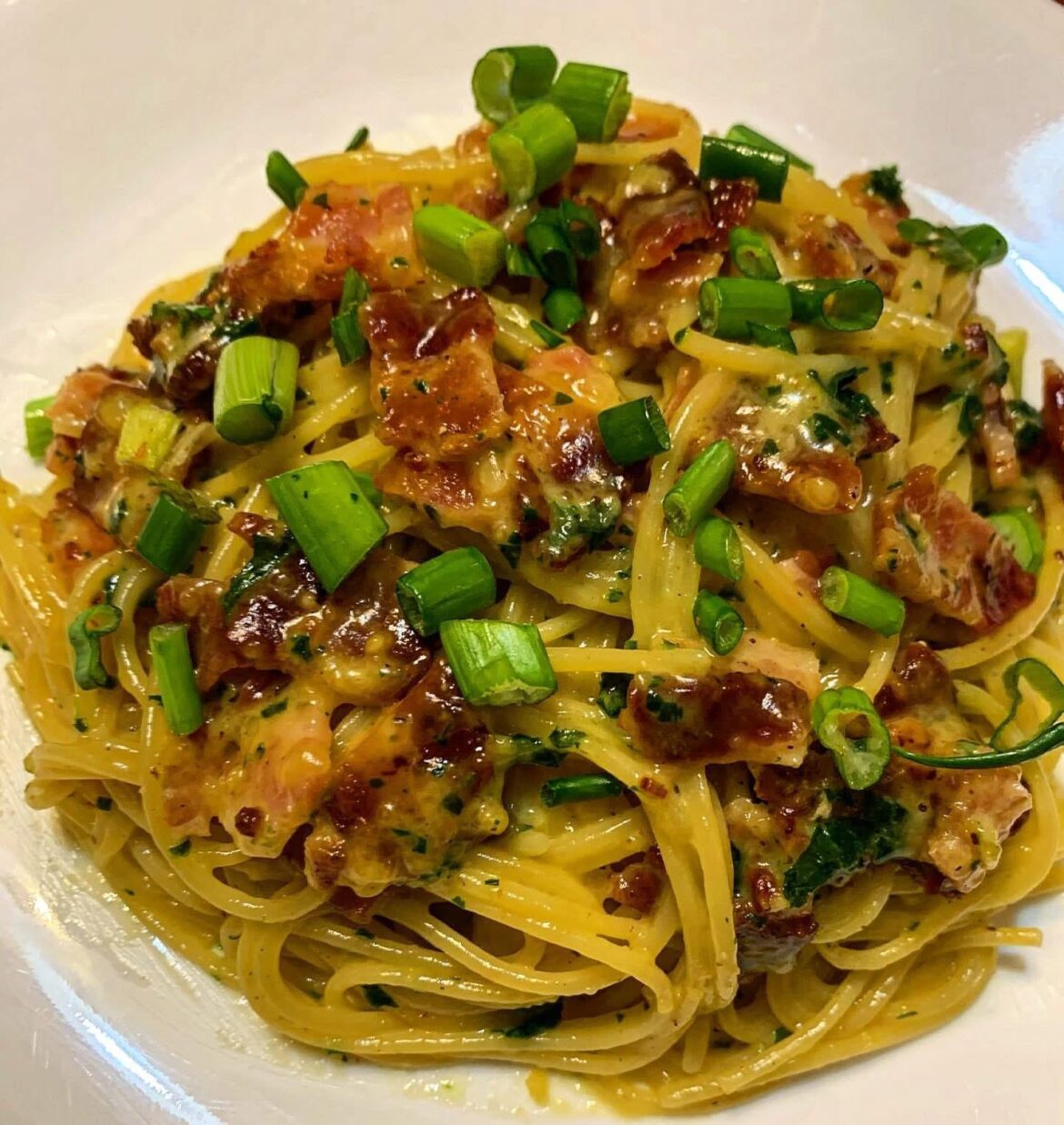 [Homemade] Carbonara inspired pasta