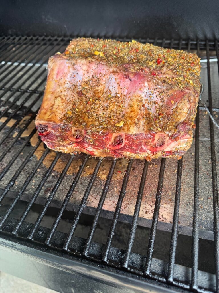 Smoked Prime Rib