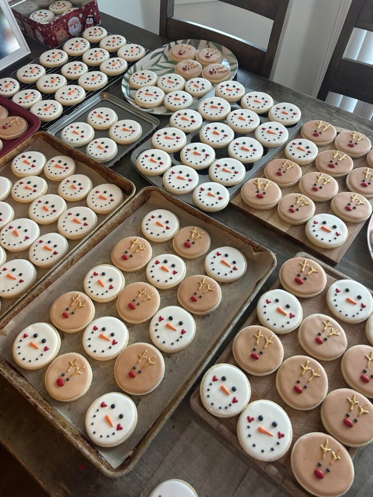 Every year I bake and decorate 130 sugar cookies for a retirement home! 2025
