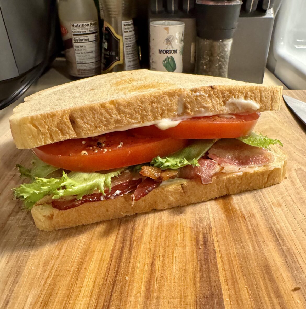 May be the best BLT I’ve made