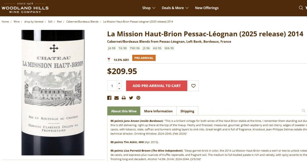Great deal on La Mission 2014