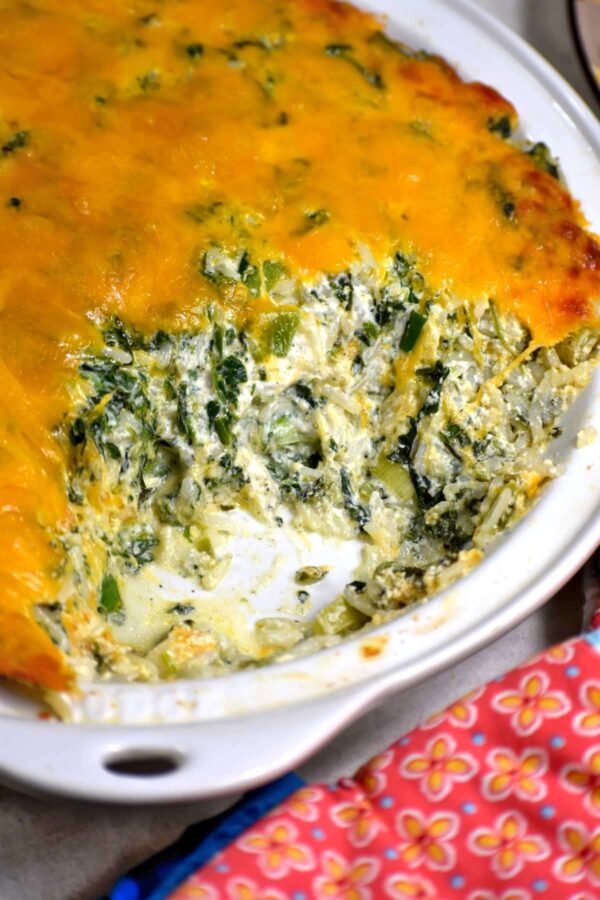 Green Rice Casserole
