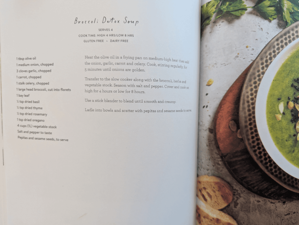 Broccoli soup didn't turn out very well