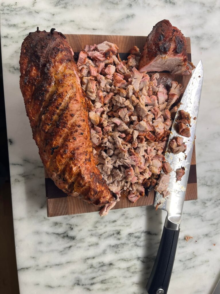 Smoked pork tenderloin