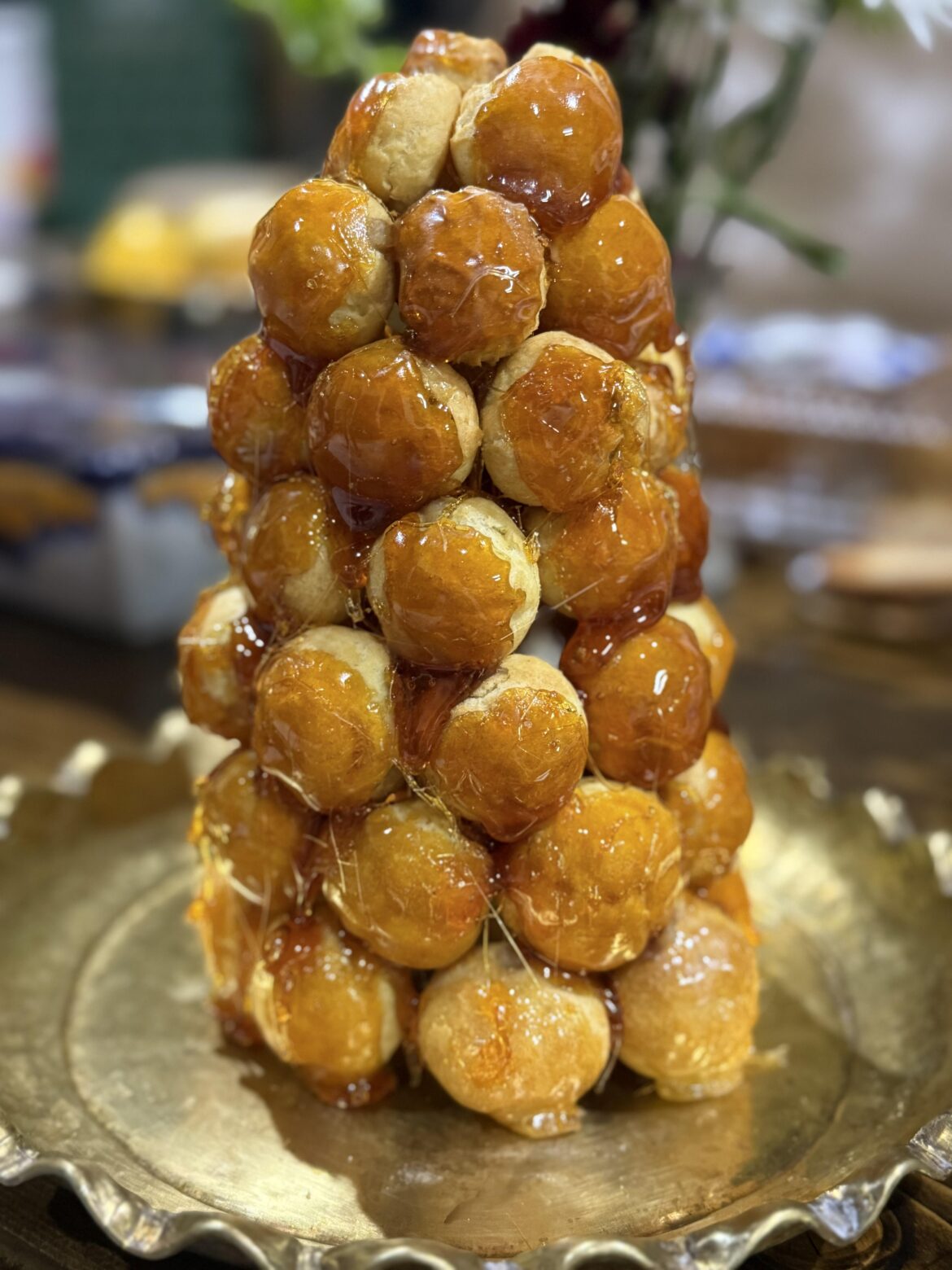 First attempt at croquembouche