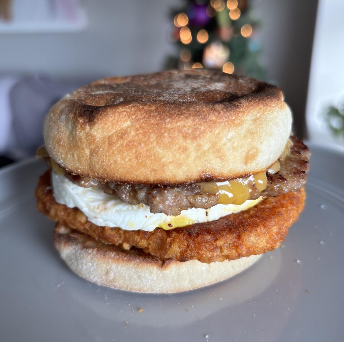 [Homemade] Sausage McMuffin