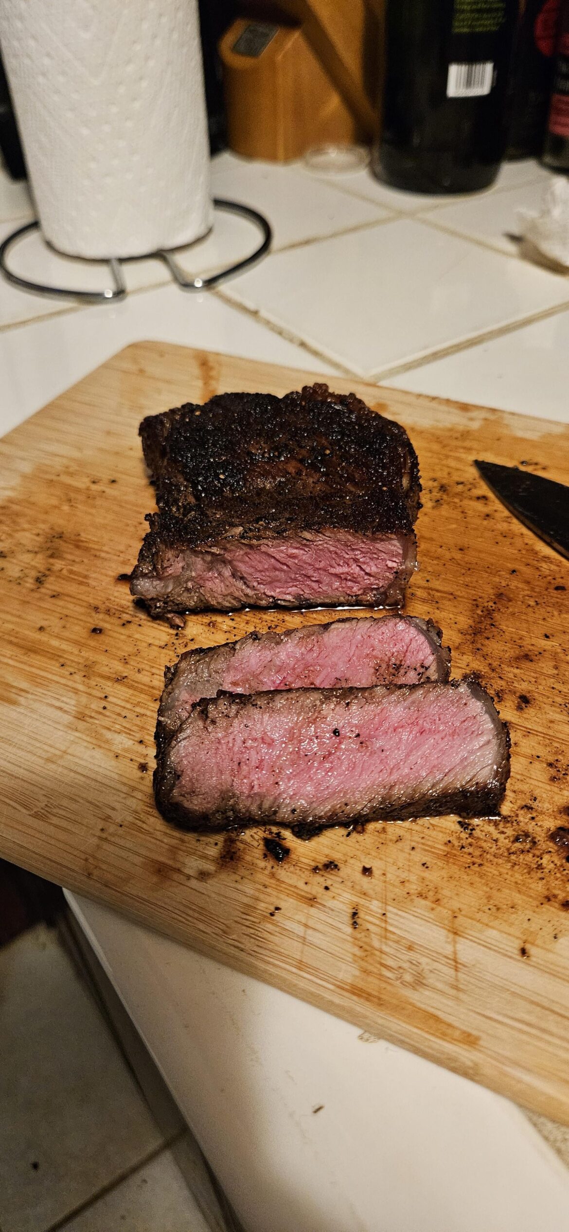 Overcooked, but it tasted excellent