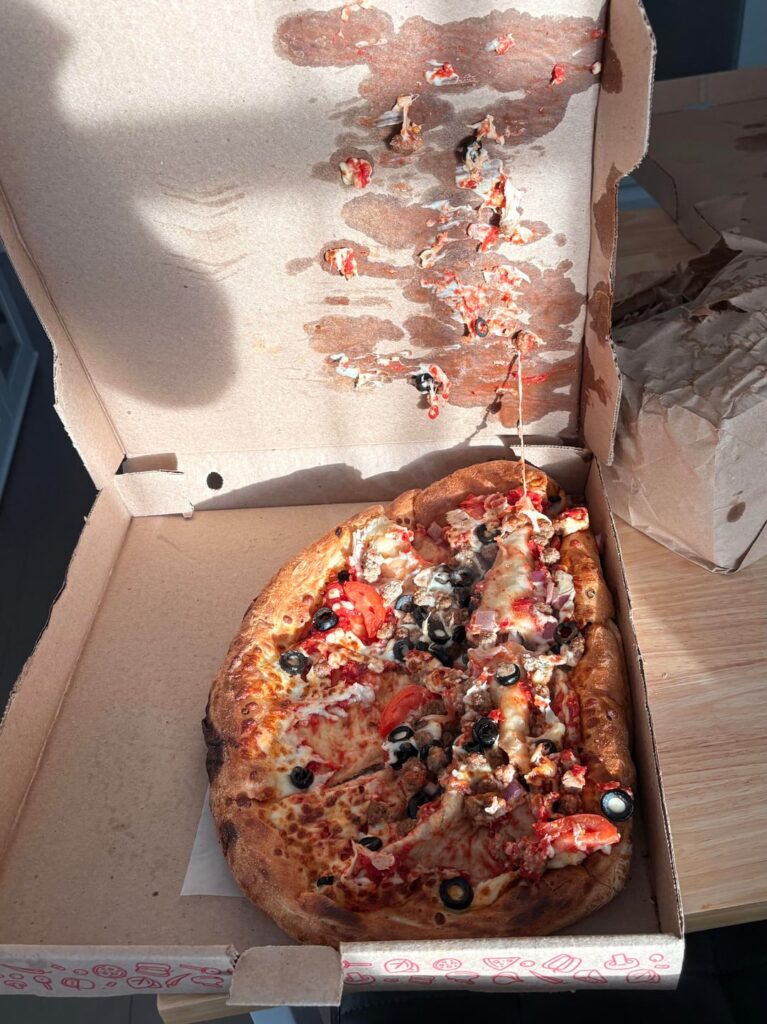 Thanks to that delivery guy