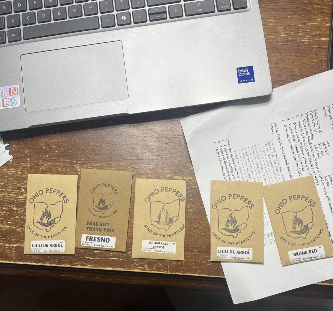 My pepper seeds arrived!