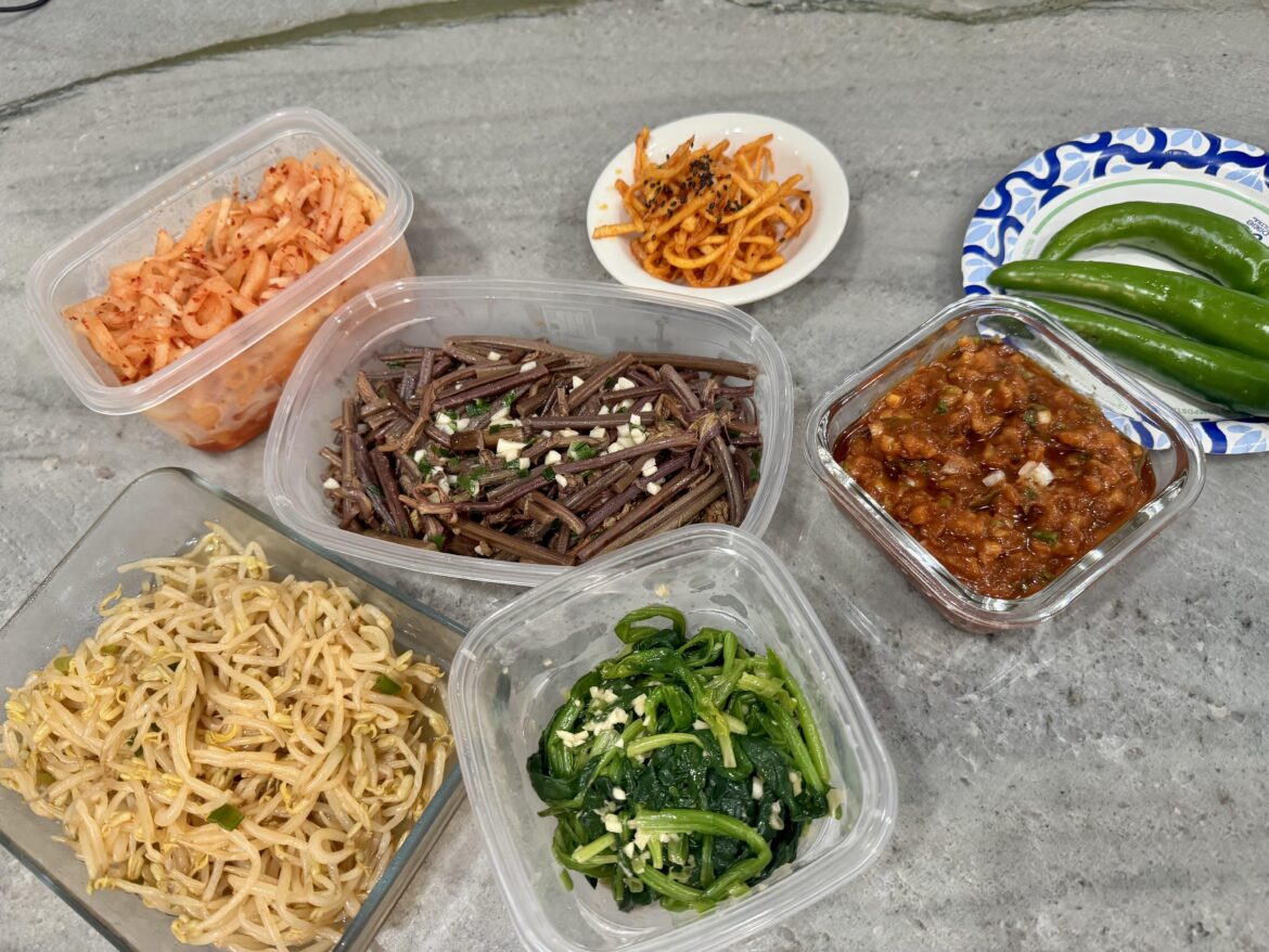 Can you guess my age by the banchans I made?