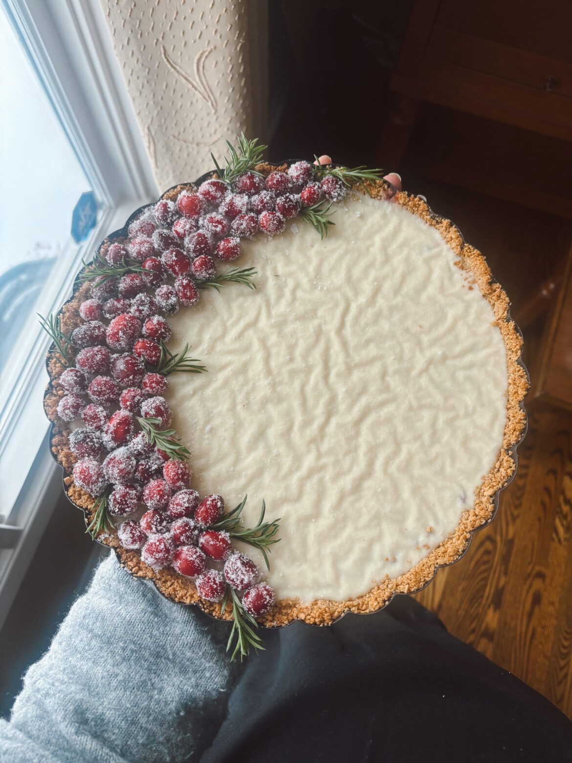 White Chocolate Cranberry Tart