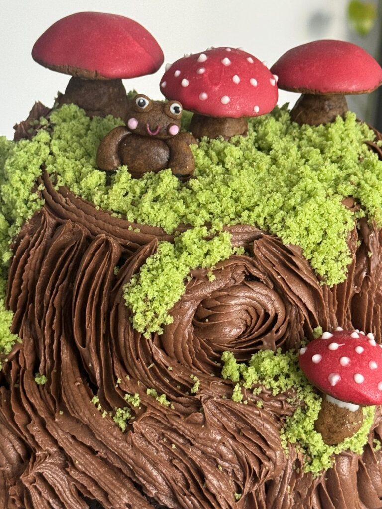 Was going to make a Yule log but decided to try something different!