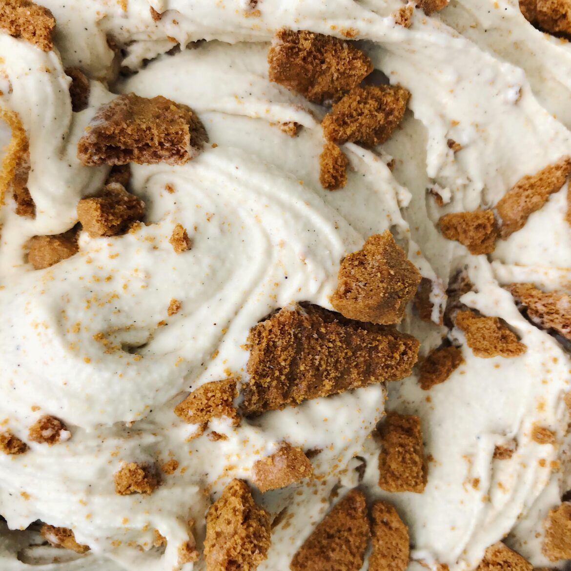 my Gingerbread Cookie ice cream