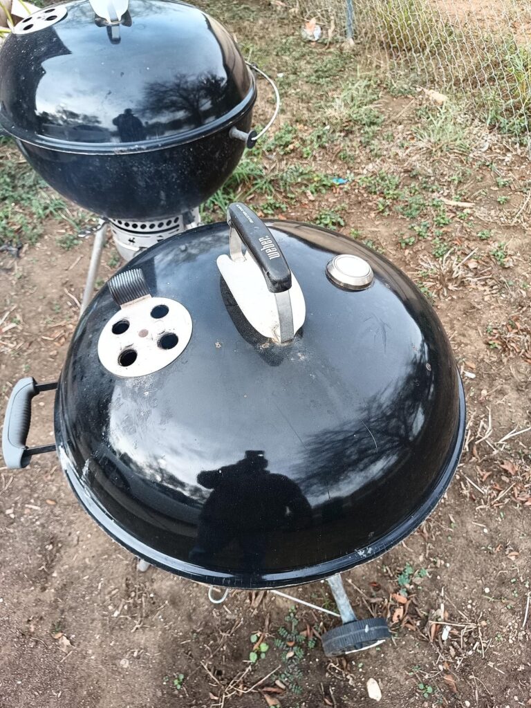 Really enjoy grilling up steaks on the Weber Kettle.