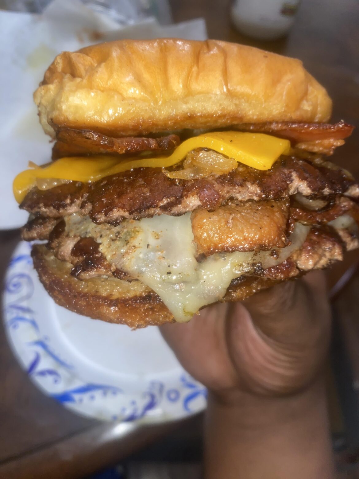 If I were to start selling my smash burgers what would be a fair price to sell them? I make them with wagyu beef, this burger has cheddar, pepper jack, sautéed onions & bacon on each patty, on a toasted Hawaiian bun. My son keeps telling me to open my own place. What do y’all think?
