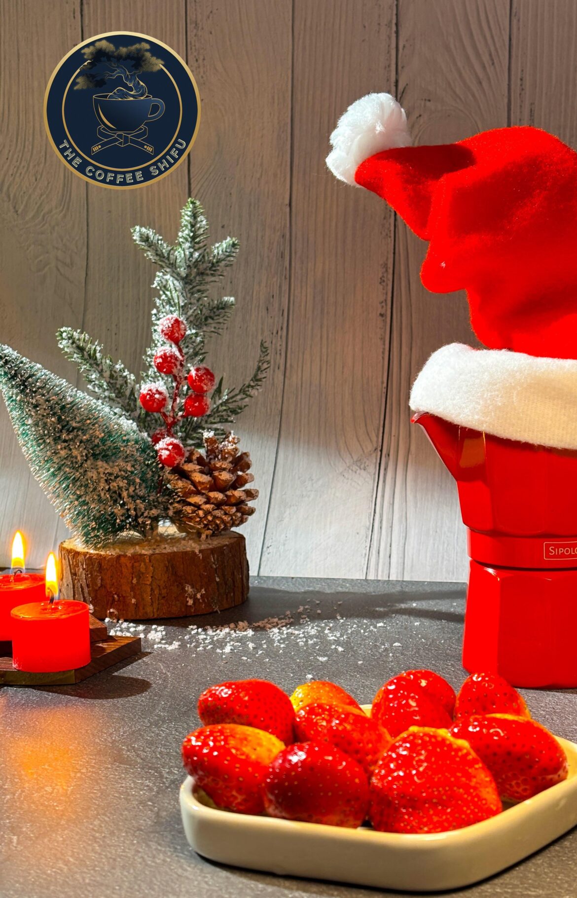 my coffee station today