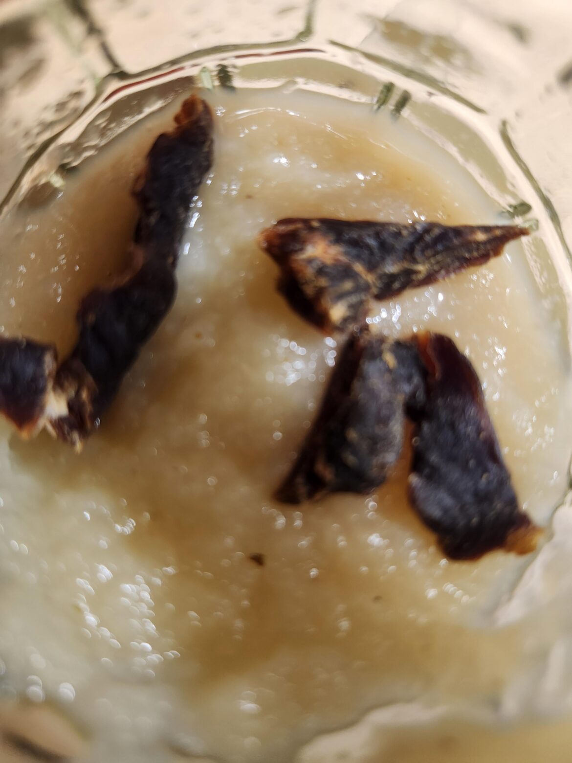 Cried, put beef jerky in applesauce, cried again because it didn't taste like I wanted it to. I'm not even pegrant