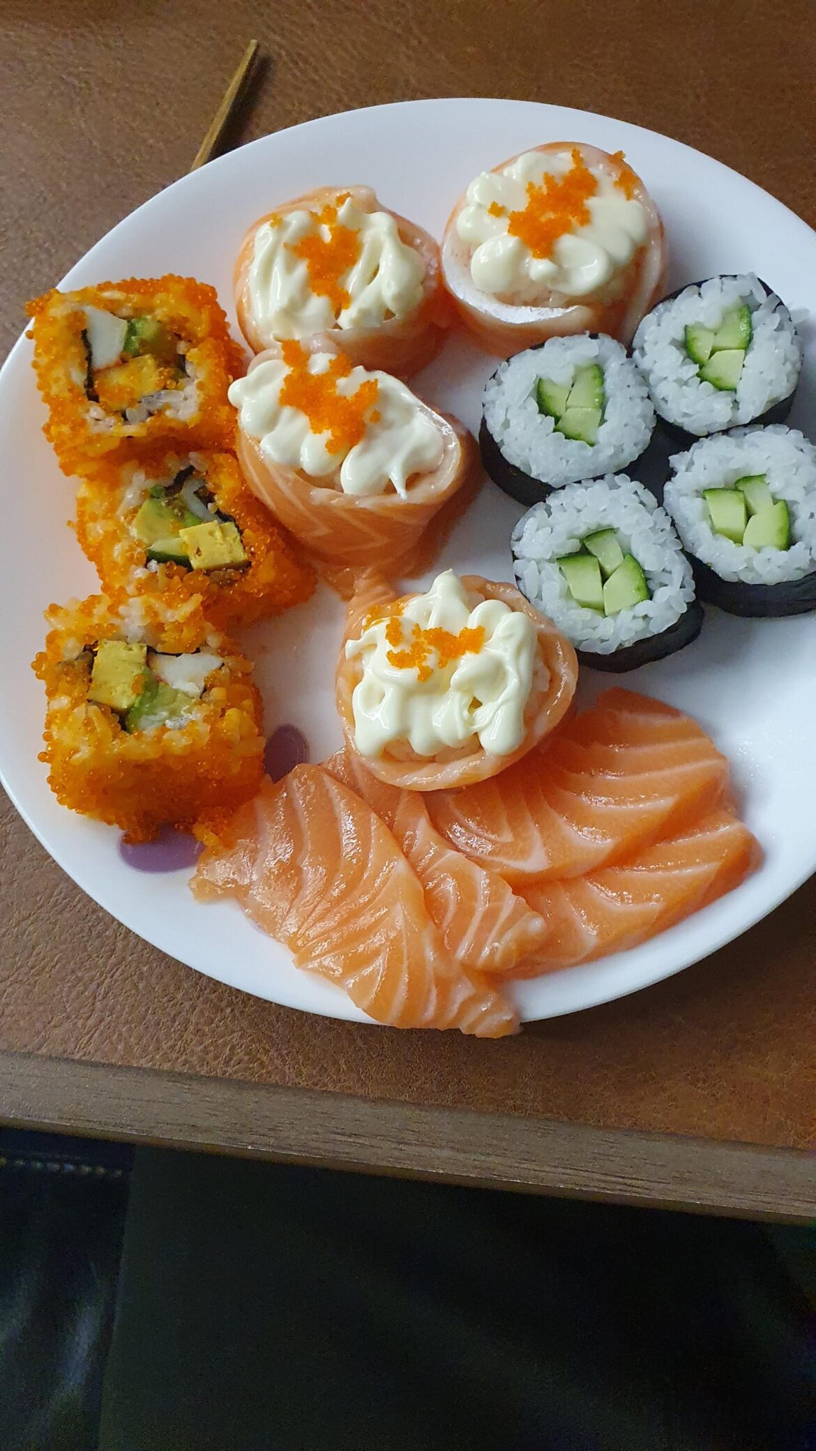 Sushi for lunch!