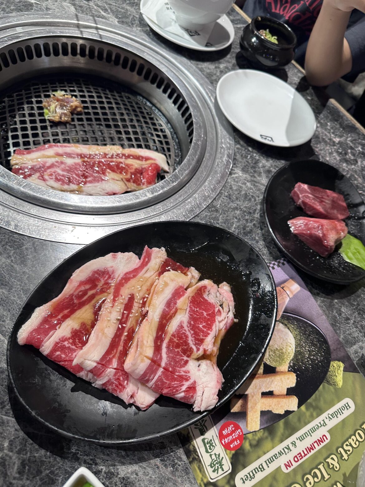 King Karubi on the grill