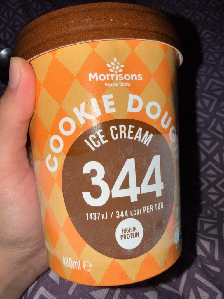 Cookie dough icecream