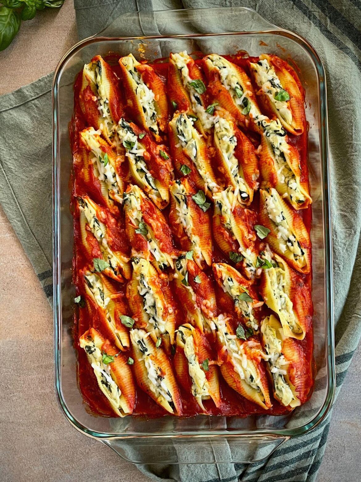 Vegan Stuffed Shells