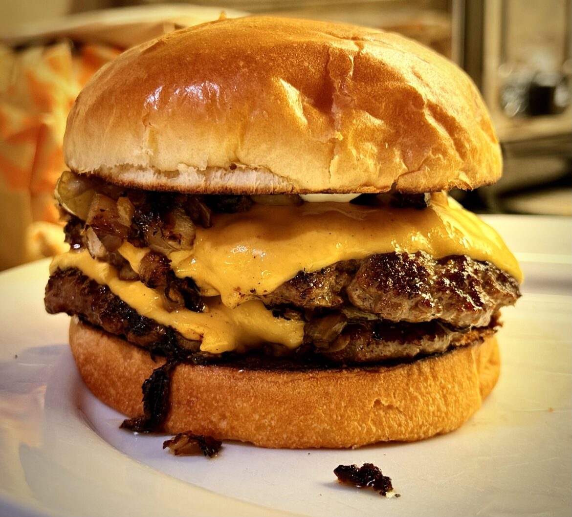 One last Cheeseburger before I have days of Turkey based dinners