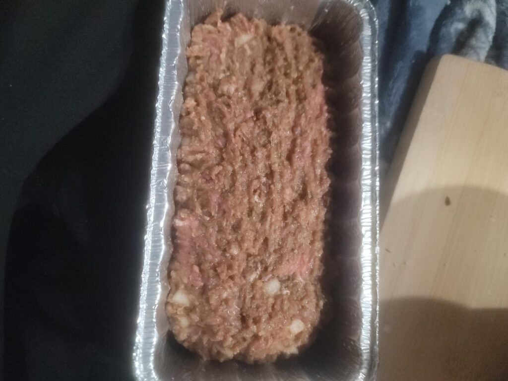 I made meatloaf