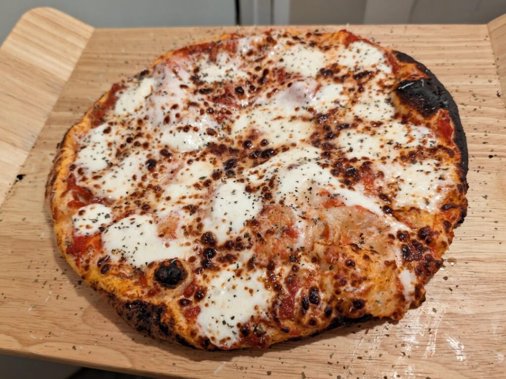 Pizza made with my own cheese for Christmas Eve (a newer tradition for us). Pizza made with my own cheese for Christmas Eve (a newer tradition for us).