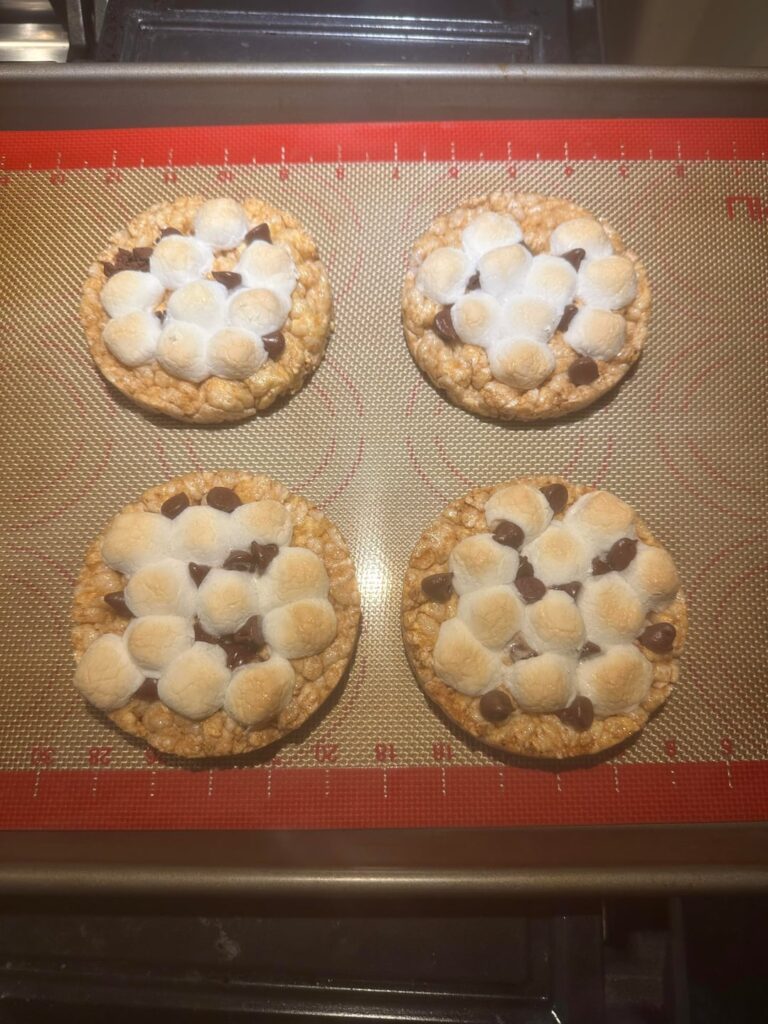 Rice cake s’mores 181 calories for 2