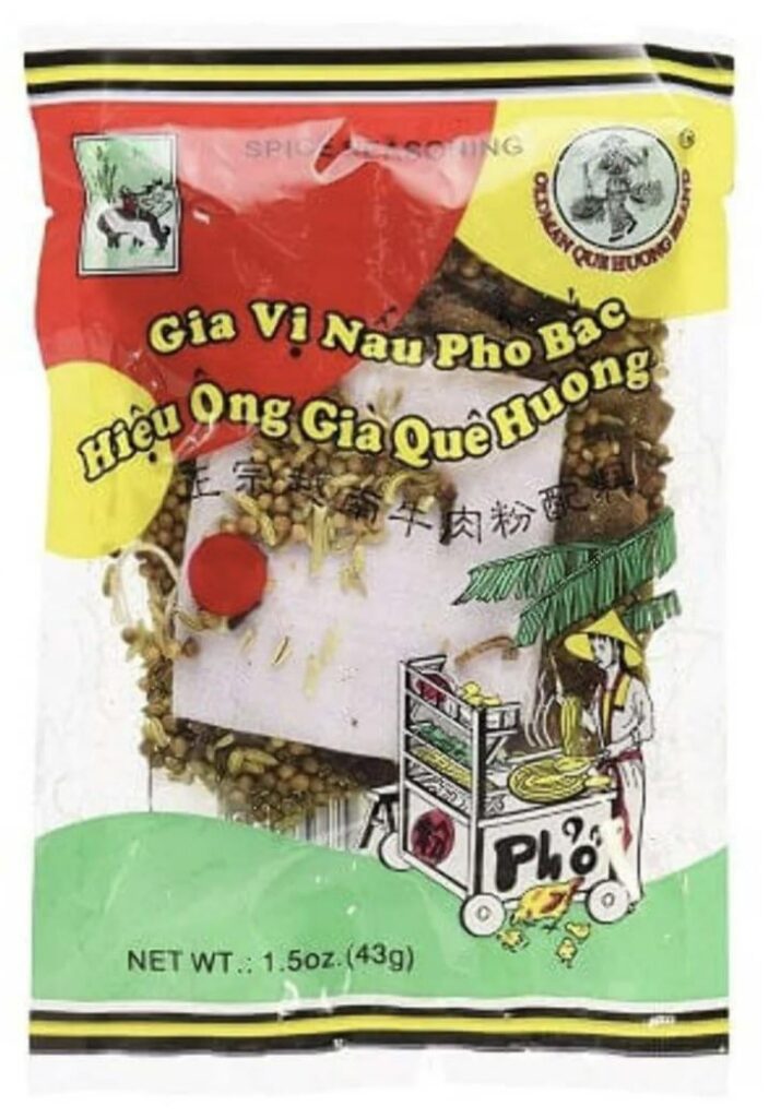 Where to find pho spice packet (old man brand)?