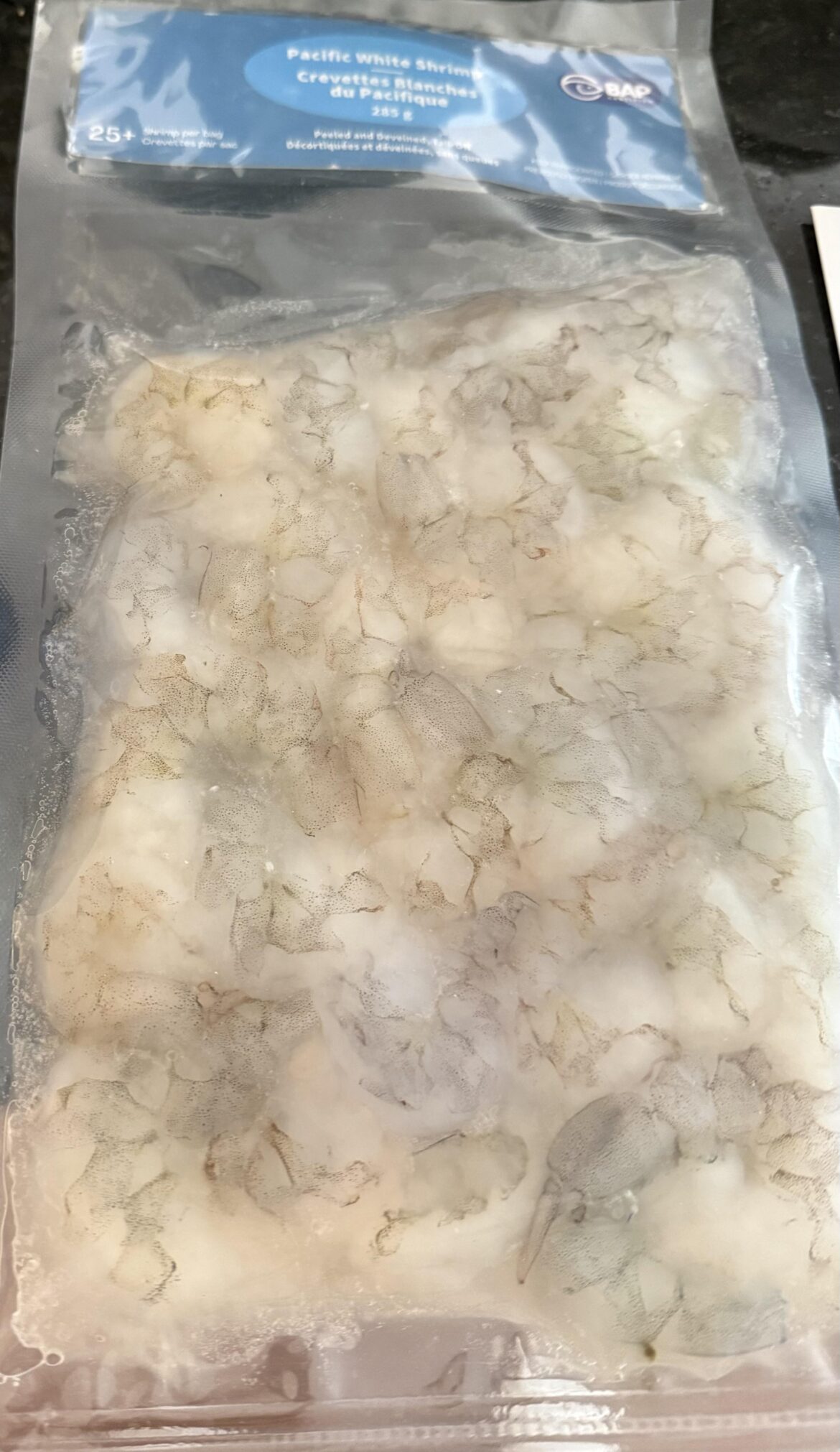 They keep sending me shrimps like this. Would you eat it?