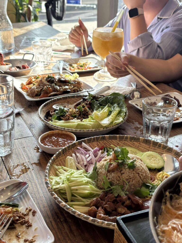 Lacha Somtum in Thai Town Lacha Somtum in Thai Town