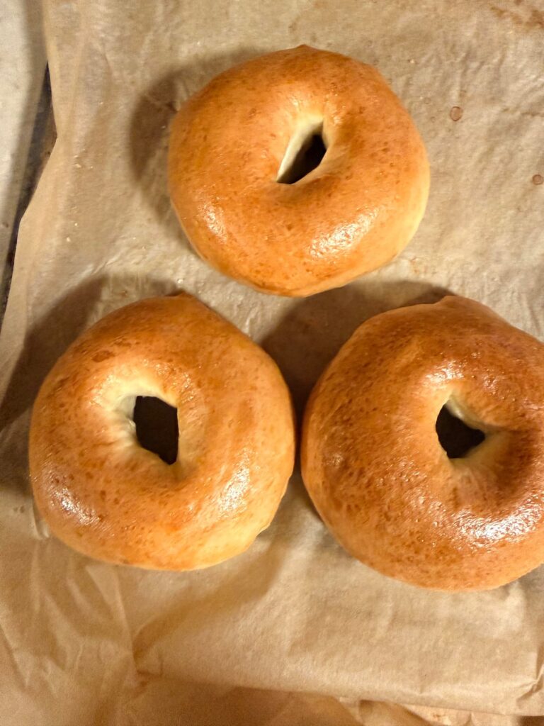 My 3rd attempt at bagels