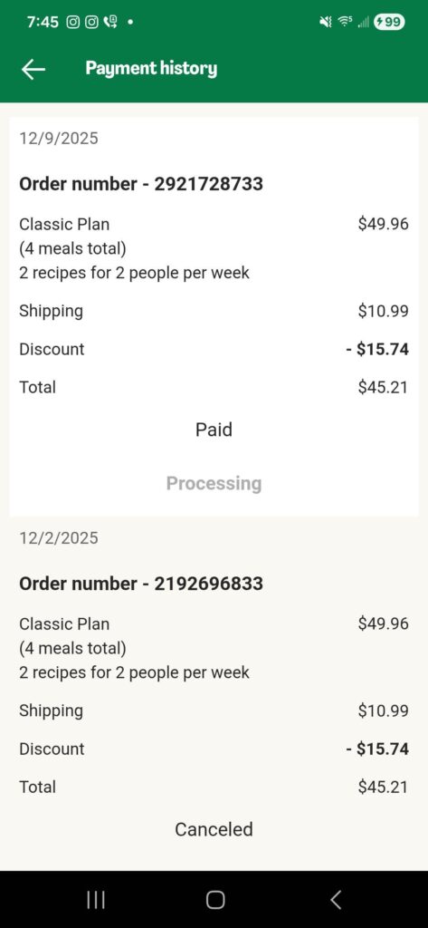 I'm confused I checked my card and it didn't go through. I use my venmo debit card and every week I keep getting sorry declined (need to cancel.)