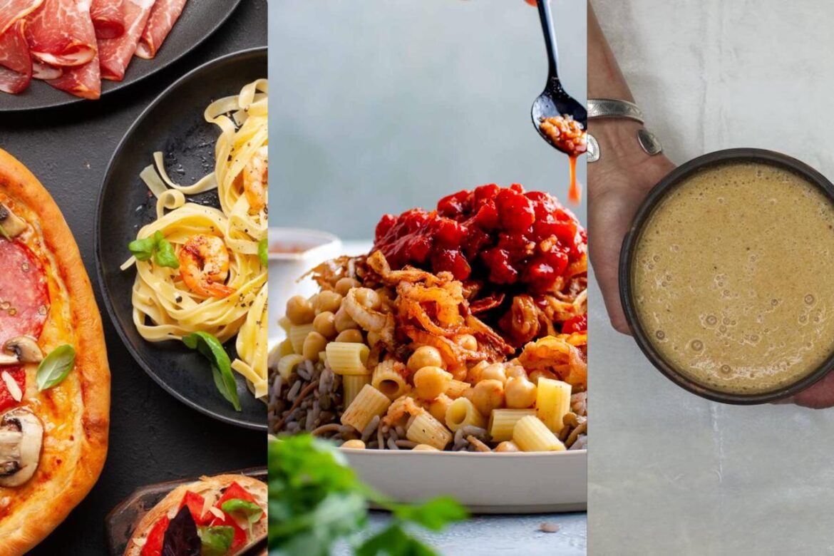 Italian cuisine, Egyptian ‘koshari’ and Kyrgyz ‘maksym’ gain UNESCO cultural heritage status Photo collage showing three newly listed UNESCO Intangible Cultural Heritage elements: Italian cuisine (left), Egypt’s national dish koshari (center), and Kyrgyzstan’s traditional drink maksym (right). (Photo collage by Türkiye Today team)