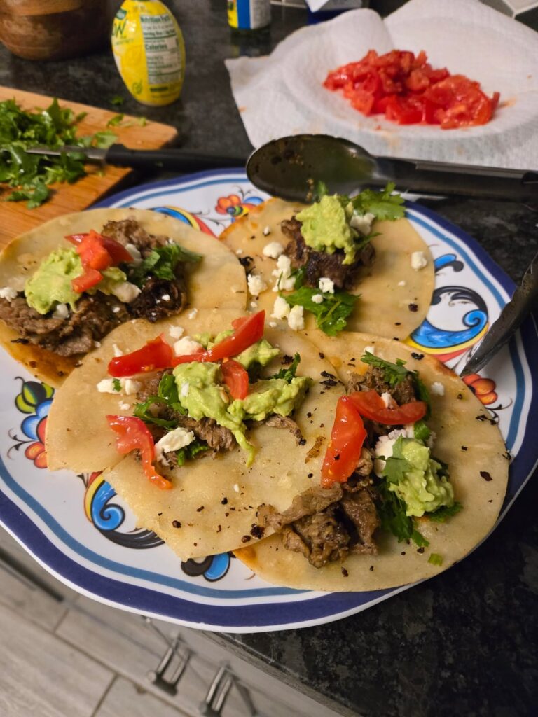 Steak tacos