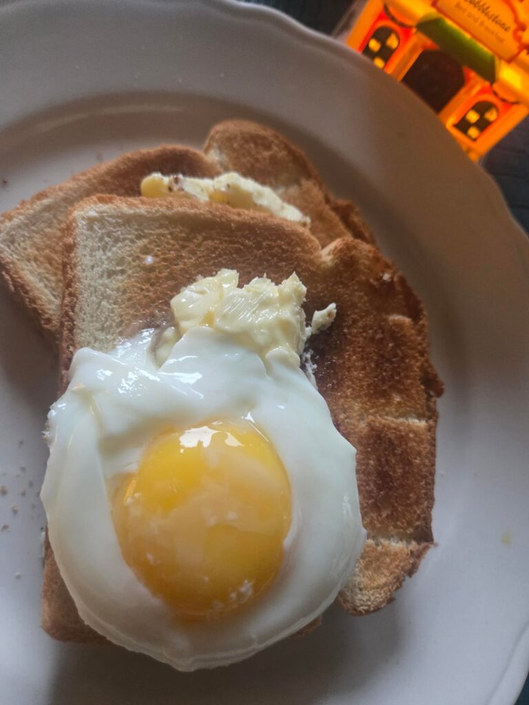 Poached eggs today