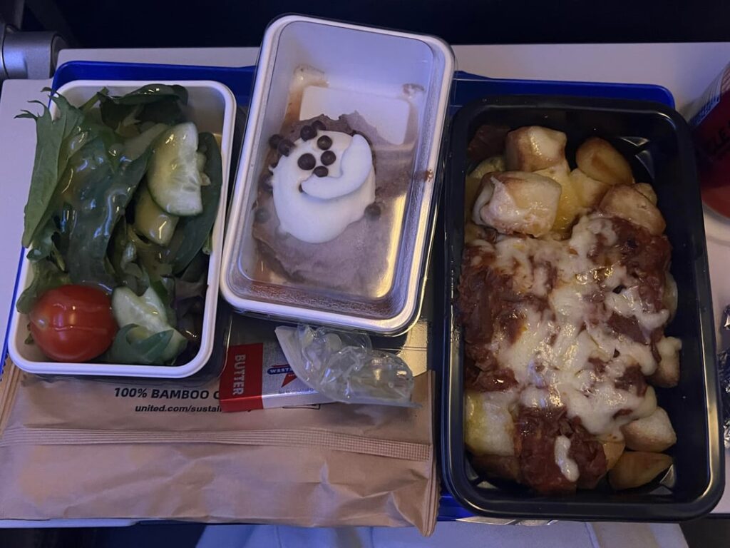 airplane food calories??