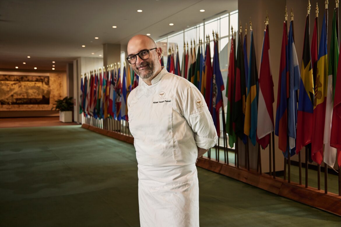 For the UN’s 80th Anniversary, Michele Casadei Massari Built a Table Without Borders For the UN’s 80th Anniversary, Michele Casadei Massari Built a Table Without Borders