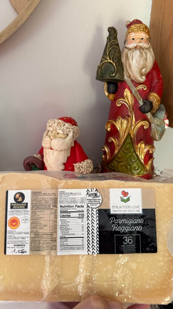Christmas gift to self - 36mo aged Parmigiano Reggiano DOP