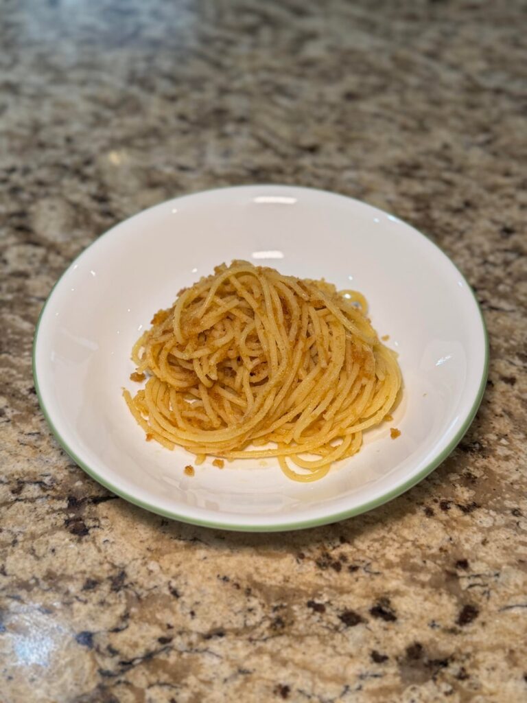 Pasta with Breadcrumbs
