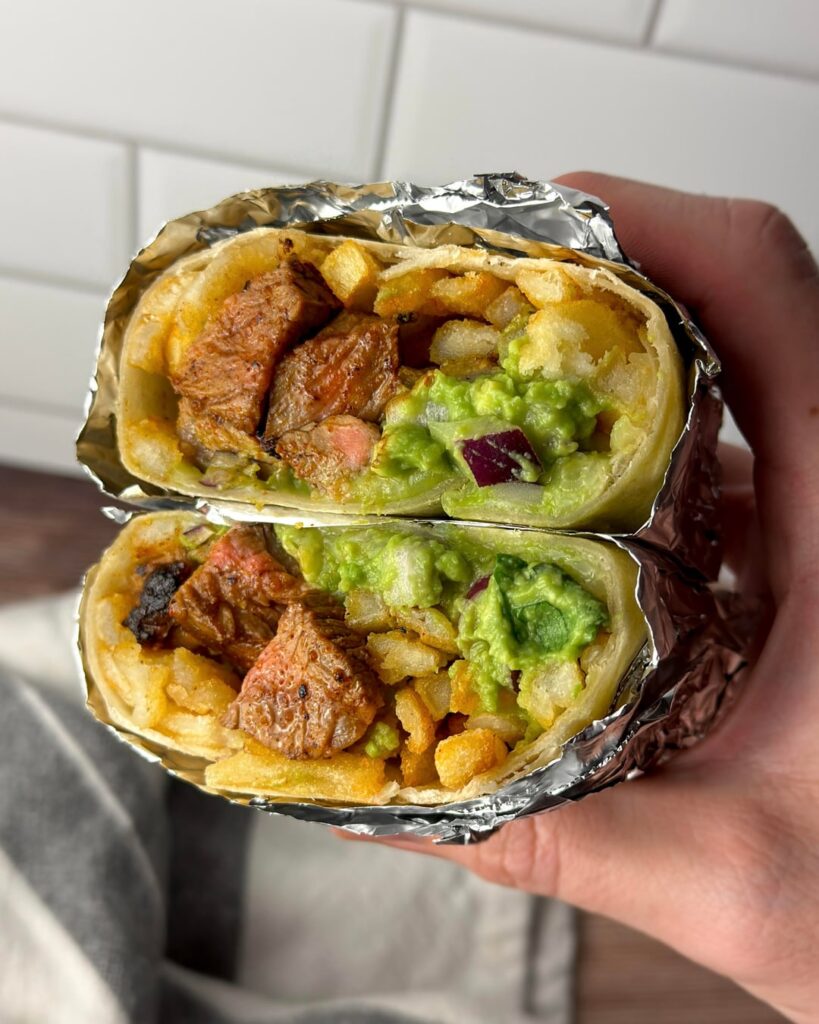 Homemade California Burritos